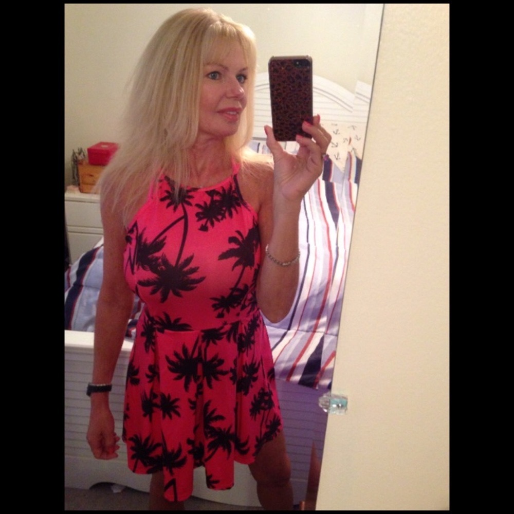 Pink dress
